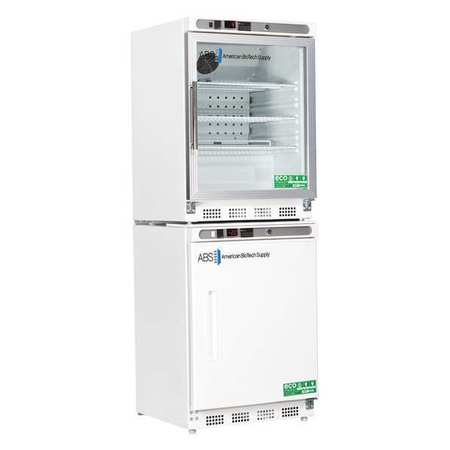 AMERICAN BIOTECH SUPPLY Refrigerator and Freezer, 66-3/4" H ABT-HC-RFC9G