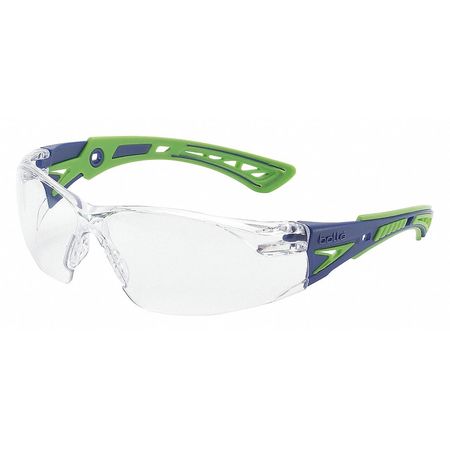 Bolle Safety Safety Glasses, Clear Anti-Fog, Anti-Scratch, Anti-Static 40256