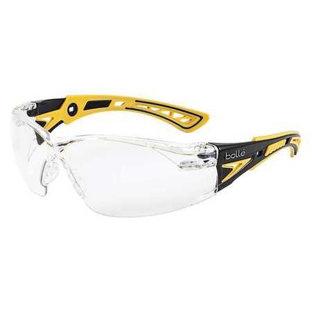 BOLLE SAFETY Safety Glasses, Clear Anti-Fog, Anti-Scratch, Anti-Static 40250