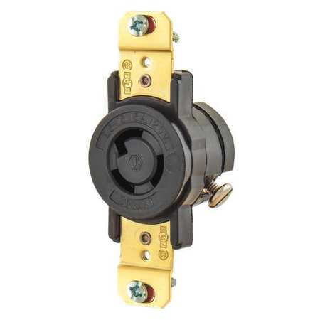 Zoro Select 15A Locking Receptacle 2P 3W 125VAC L5-15R BN 4710