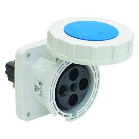 Zoro Select Pin and Sleeve Receptacle, 10 HP, 240VAC BRY4100R9W