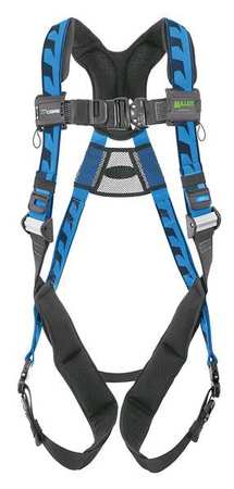 HONEYWELL MILLER Full Body Harness, L/XL, Polyester ACA-QC/UBL