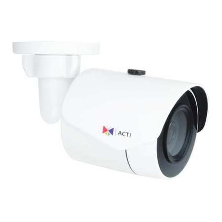 ACTI IP Camera, Outdoor, Bullet, 5-49/64" L E38