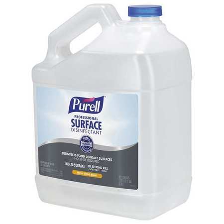 Purell Professional Surface Disinfectant, 1 gal. Bottle, Fresh Clean Scent, 4 PK 4342-04