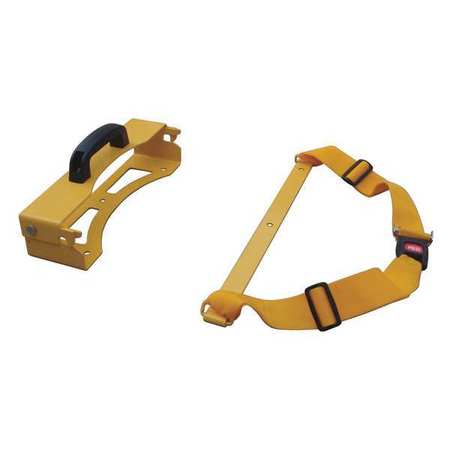 MEDSOURCE Fixation Strap, Yellow, 2" H MS-90046