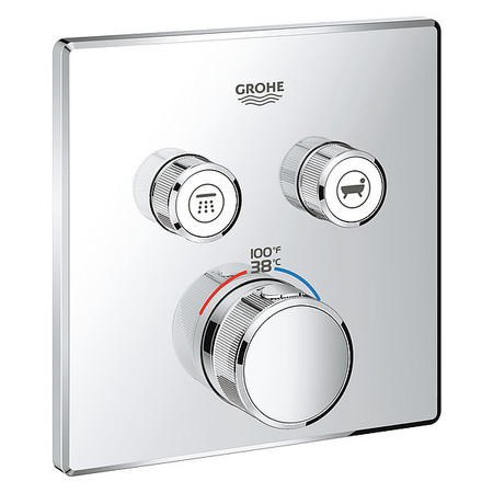 GROHE Dual Function Thermostatic Trim 29141000