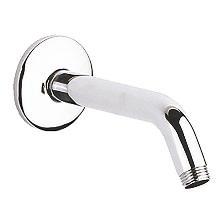 GROHE Tubular Shower Arm, 1/2" NPT Connection 27414000