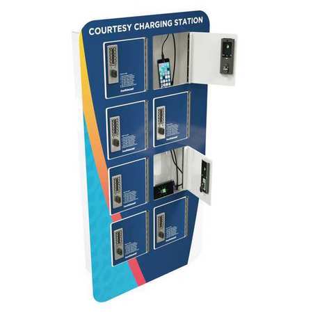 KWIKBOOST Device Charging Locker, Wall Mounting KB93308