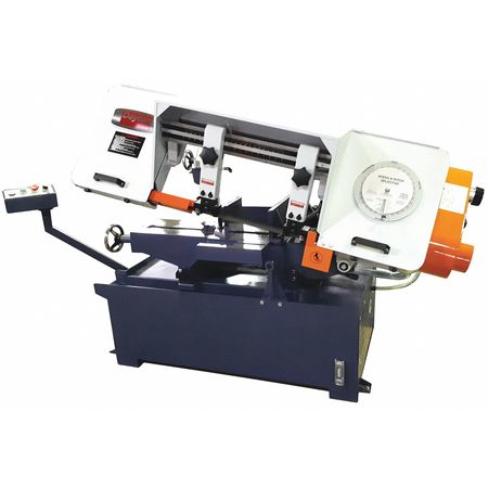DAYTON Band Saw, 10" x 17" Rectangle, 10" Round, 10 in Square, 230V AC V, 1.5 hp HP 499F32