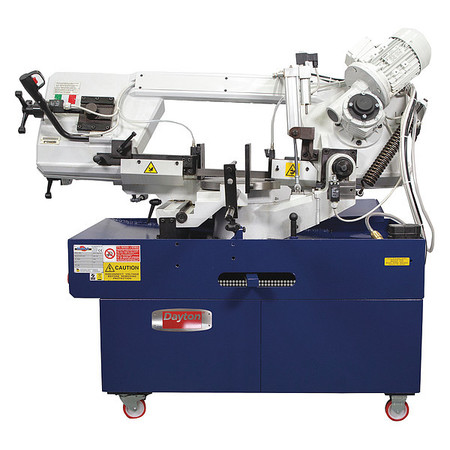 DAYTON Band Saw, 8-1/2" x 13" Rectangle, 10-1/4" Round, 9.75 in Square, 460V AC V, 1.5 hp HP 499F61