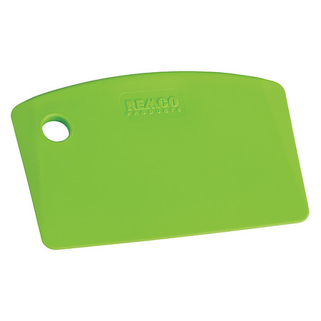 REMCO Bench Scraper, 5.2 in L, Lime Green 695977