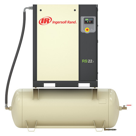 INGERSOLL-RAND Rotary Screw Air Compressor, Horz, 20 hp RS15I-A125-460