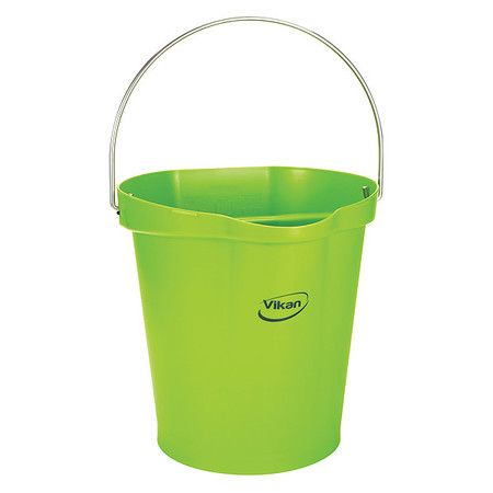 Vikan Hygienic Pail, 3 gal. Bucket Capacity 568677