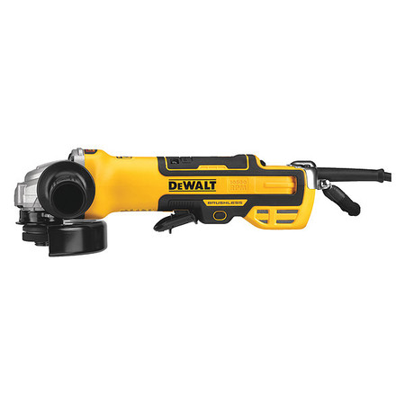 Dewalt 5 in. Brushless Paddle Switch Small Angle Grinder with Kickback Brake, No-Lock, Variable Speed DWE43214NVS