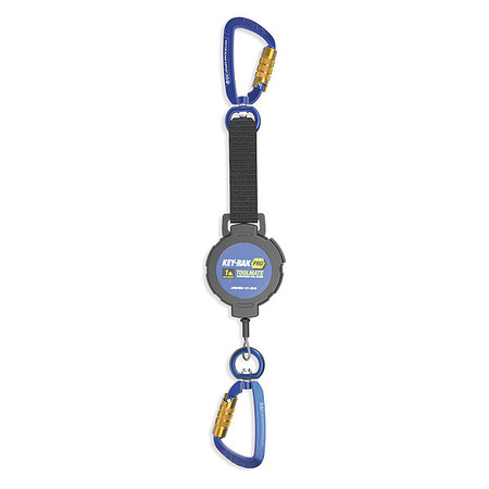 Toolmate Carabiner Retractable Tool Tether, 42" L 0KB6-3FA72