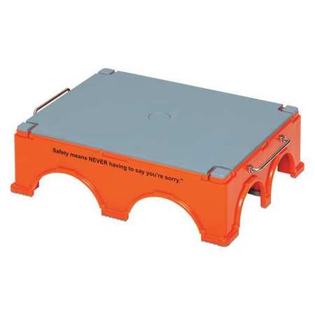 SANDEL Step Stand Kit, Orange, Plastic, PK4 1170
