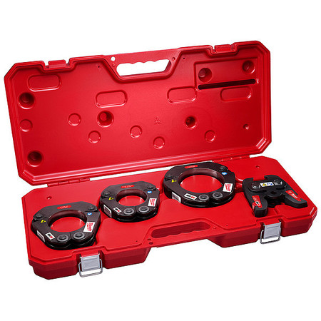 Milwaukee Tool 2-1/2 in. - 4 in. CTS Press Ring Set for M18 FORCE LOGIC Press Tool 49-16-2690