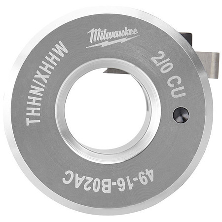 MILWAUKEE TOOL 2/0 AWG Copper THHN / XHHW Bushing for M12 and M18 Cable Strippers 49-16-B02AC