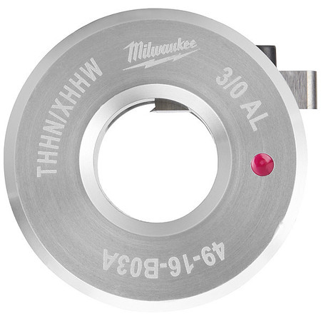 MILWAUKEE TOOL 3/0 AWG Aluminum THHN / XHHW Bushing for M12 and M18 Cable Strippers 49-16-B03A