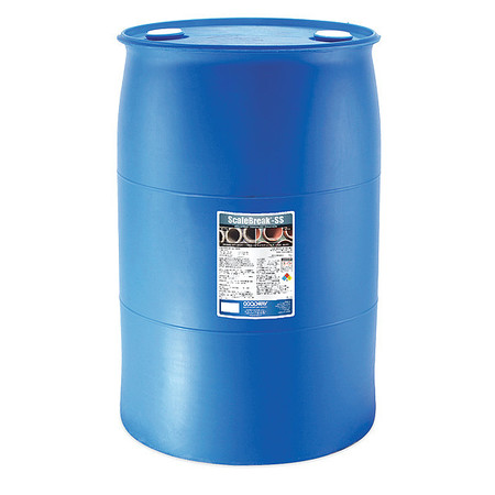 GOODWAY Descaling Solution, Clear, 30 gal., Drum SCALEBRK-SS-30