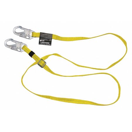 Honeywell Miller Adjustable Positioning Lanyard, 6 ft., Yellow 210WLS-Z7/6FTYL