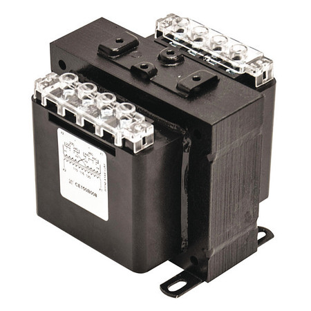 ACME ELECTRIC Control Transformer, 50 VA, Not Rated, 110/220V AC, 380/400/415V AC CE50N016