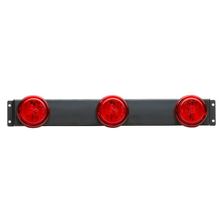 GROTE Bar Lamp, LED Markers, Low Profile, Red 49162