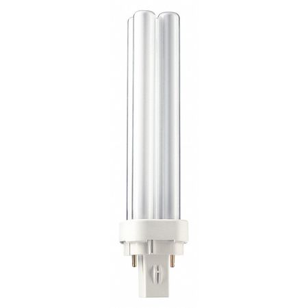SIGNIFY Plug-In CFL, 100W INC Wattage Eq. PL-C 18W/835/2P/ALTO 10PK