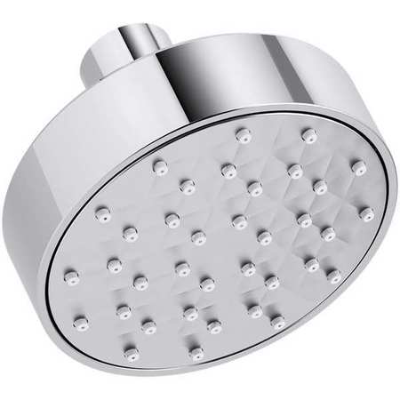 KOHLER Shower Head, Polished Chrome, Wall K-72417-CP