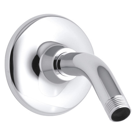 KOHLER Shower Arm, 5-1/2" L, Chrome Cover K-45129-CP