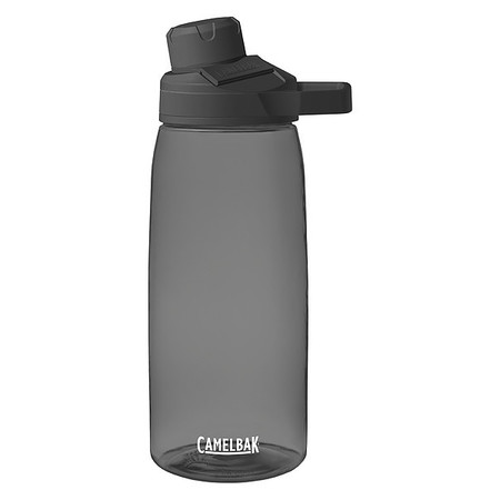 Camelbak Water Bottle, 32 oz, Plastic, Charcoal Body 886798030746