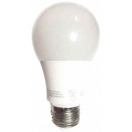 Shat-R-Shield LED Lamp, 1100 lm, 11.0W, A19 Bulb Shape 06201W
