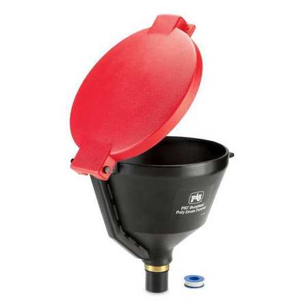 PIG Drum Funnel, 10 gal. Flow Capacity, Red DRM1680-RD