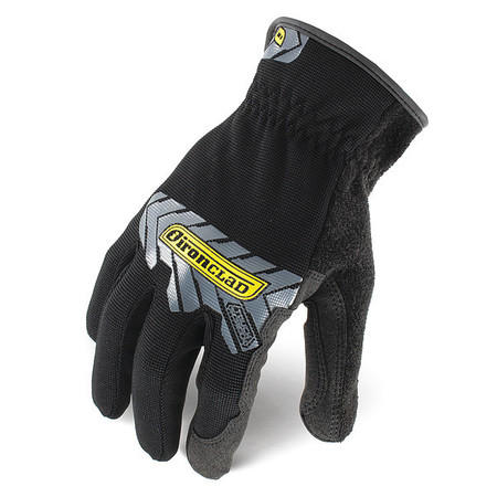 IRONCLAD PERFORMANCE WEAR Mechanics Touchscreen Gloves, L, Black/Silver, Polyester IEX-MUG-04-L