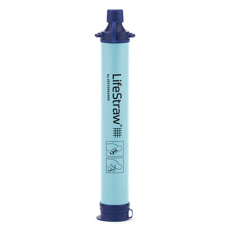 Lifestraw Water Filter System, 0.2 Microns, Blue LSPH038