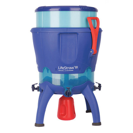 Lifestraw Water Filter System, 0.2 Microns, Blue LSC024