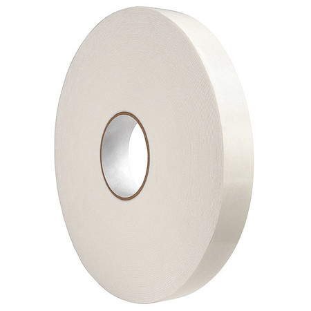 Zoro Select Double Sided Tape, Rubber, 3/4" W TC642-0.75" X 54FT