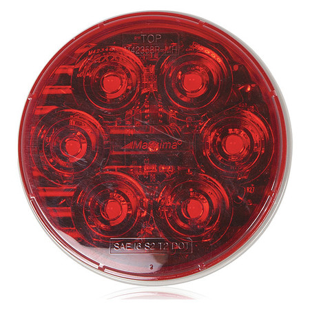 MAXXIMA Stop/Turn/Tail Light, Round, 1-51/64" W M42358R-MH