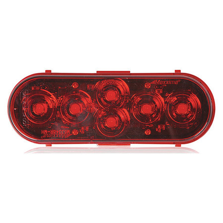 MAXXIMA Stop/Turn/Tail Light, Oval, 1-45/64" W M63348R-MH