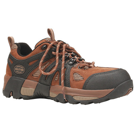 OLIVER BY HONEYWELL Size 13 Men's Hiker Shoe Steel Work Shoe, Brown OL11114