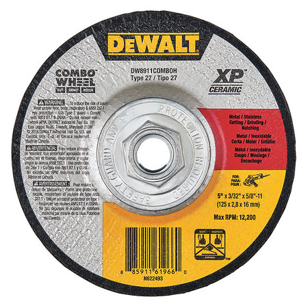 DEWALT XP(TM) Ceramic Combo Wheel DW8911ComboH