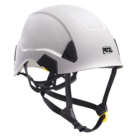 Petzl Front Brim Hard Hat, Type 1, Class C, Ratchet (6-Point), White A020AA00