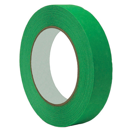 Zoro Select Masking Tape, Paper, Green TC150-1" X 60YD