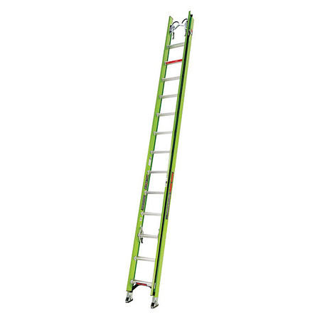 Little Giant Ladders 28 ft Fiberglass Extension Ladder, 300 lb Load Capacity 18328