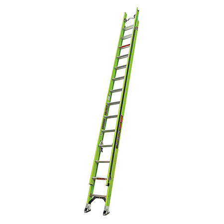 Little Giant Ladders 28 ft Fiberglass Extension Ladder, 300 lb Load Capacity 18728-186