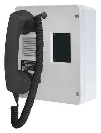 HUBBELL GAI-TRONICS Telephone, Industrial Indoor, Auto-Dial 247-001