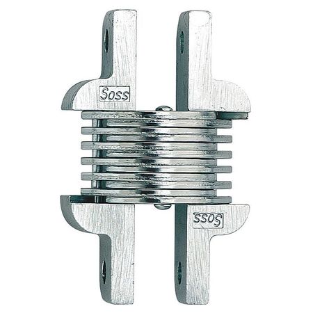 Soss 19/32" W x 2-3/8" H Satin Chrome Concealed Hinge 106US26D