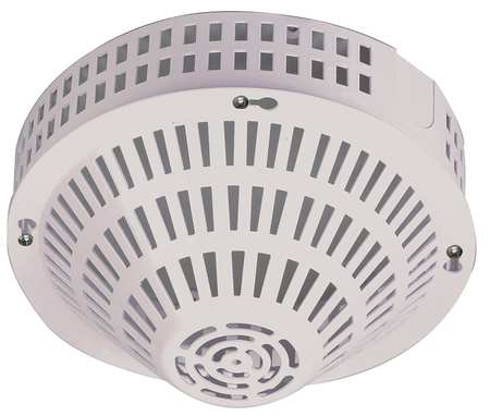 SAFETY TECHNOLOGY INTERNATIONAL Smoke Detector Guard, Steel, Surface STI-8230-W