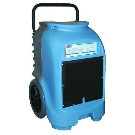 DRI-EAZ Industrial Dehumidifier, 64 Pt Per Day, Std Refrigerant, Built-In Drain Pump/Continuous Drain, 115V F203-A