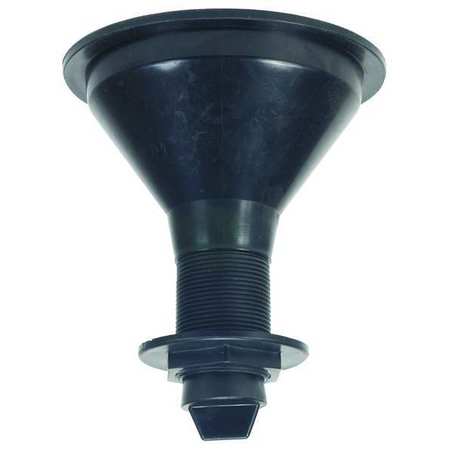 ORION 6 in W x 6 in L x 3 3/4 in H, Above or Below, Polyethylene CS7 6X TAPER